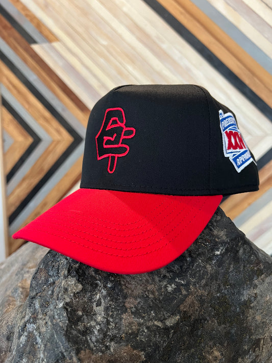 Niners SF Hand Hat - Black/Red